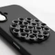 Silikoninis dėklas Silicone Stick telefonui iPhone 17 Pro 6,3\", juodas
