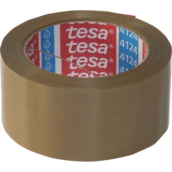 Pakavimo lipnioji juosta Tesa 04124, 66 m x 50 mm, PVC, ruda