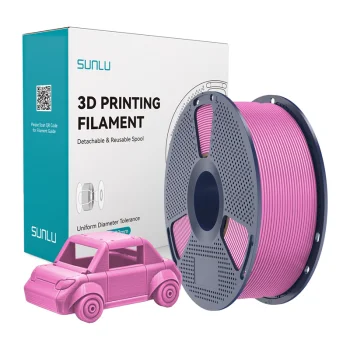 Sunlu PETG P 3D spausdintuvo plastikas, rožinis