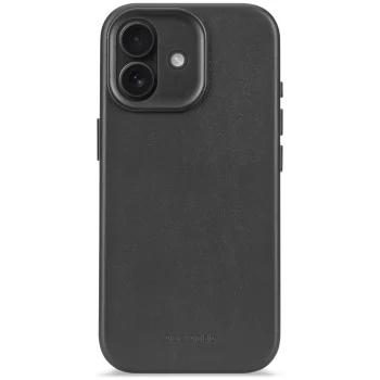 Decoded Leather MagSafe dėklas telefonui iPhone 17, juodas