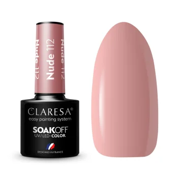 Claresa Nude 112 Gel Polish, 5g