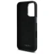 DKNY Liquid Silicone Metal Logo dėklas, skirtas iPhone 16, juodas