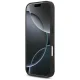 Guess iPhone 17 Pro Case Fixed Glitter Big 4G, Black