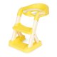 Ecotoys HA-P23S tualeto dangtis su laipteliu vaikams, geltonas