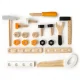 ECOTOYS Wooden Kids Workbench with Tools, 38-Piece Set