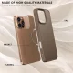 Wozinsky Carbon Fiber Case with MagSafe for Samsung Galaxy S25+ - Brown