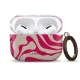 Ausinių dėklas Tech-Protect Lamano, skirtas Apple AirPods Pro 3, rausvas ir smėlio