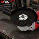 Akumuliatorinis kampinis šlifuoklis OPEX TOOLS OPX28010, 125mm, 21V, 2x 3.0Ah