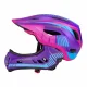 Rockbros TT-32SBPP-M vaikiškas dviratininko šalmas, M dydis, violetinis-rožinis