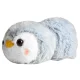 Dvipusis pliušinis žaislas Panda ir Pingvinas, 25 cm