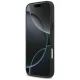 Mercedes Leather Large Laurel Leave MagSafe dėklas telefonui iPhone 17 Pro Max, pilkas