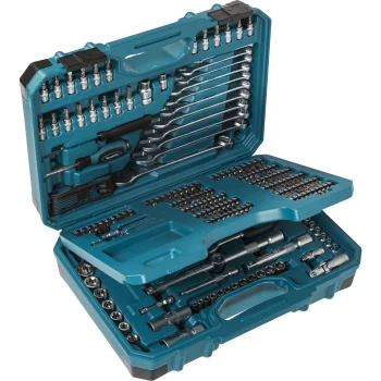 Rankinių įrankių rinkinys Makita E-10883 lagamine, 221 vnt.