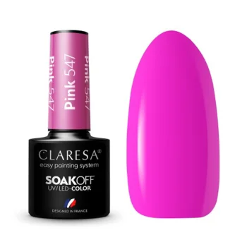 Claresa Pink 547 Hybrid Nail Polish, 5g