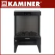 Kaminer Embego 2000W elektrinis šildytuvas su liepsnos efektu