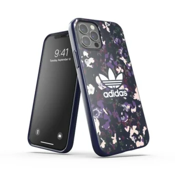 Adidas OR Snap Case Graphic dėklas, skirtas iPhone 12 / 12 Pro, alyvinis
