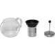 Bodum ASSAM F/INOX arbatinukas su presu, 1L, juodas