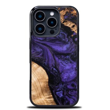 Bewood Unique dėklas, skirtas iPhone 16 Pro, violetinis