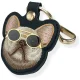Nimmy Glasses Cool Dog dėklas sekikliui, juodas