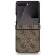 Guess 4G Classic MagSafe Case for Samsung Galaxy Z Flip 7 Brown
