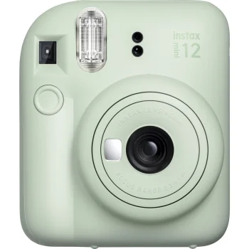 Fujifilm instax mini 12 momentinis fotoaparatas, melsvai žalia