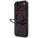 Mercedes AMG dėklas iPhone 18 Pro Max / 17 Pro Max su MagSafe žiedu ir stovu, bordo