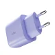 Sieninis įkroviklis Puro Pro Lite 30W USB-C, violetinis