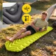 Vienvietis pripučiamas turistinis čiužinys AeroHIKE, geltonas