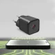SBS TETRGAN1C20K GaN USB-C sieninis įkroviklis 20W Power Delivery, juodas