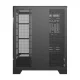 Kompiuterio korpusas Darkflash DY451L PRO Big Tower su 1 ventiliatoriumi, juodas