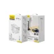 Dudao A65Pro 65W EU / US / JP / AUS / UK travel adapter 2x USB-C 2x USB-A - white