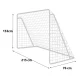 Neo-Sport futbolo vartai 215 x 153 cm NS-457