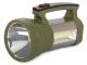 Solar LED Searchlight Flashlight with Power Bank CREE XM-L L2, Green