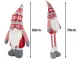 Christmas Gnome with Telescopic Adjustable Legs 50-70 cm, Red