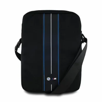 „BMW Nylon Blue Stripe“ 10" planšetinio kompiuterio krepšys, juodas