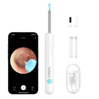 Išmanusis ausų valymo prietaisas Bebird R1, 8MP, baltas