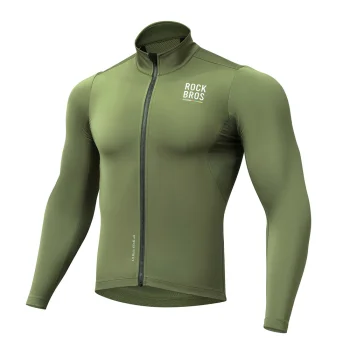 Rockbros TLWT001 ROAD TO SKY Windproof Cycling Jersey L - Green