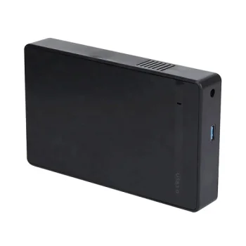 2.5"/3.5" SATA HDD/SSD išorinis dėklas USB 3.0, juodas