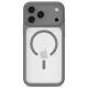 Tech-Protect MagPeak MagSafe CC case for iPhone 18 Pro / 17 Pro, matte grey