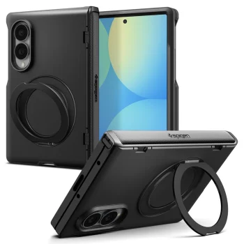 Spigen Slim Armor Pro S MagSafe dėklas Samsung Galaxy Z Fold 8, juodas