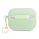 Dėklas Guess GUAPLSCHSN Silicone Charm Heart skirtas Apple AirPods Pro žalias