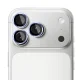 3mk Lens Protection Pro kameros apsauginis stiklas iPhone 18 Pro / 18 Pro Max, šviesiai mėlynas