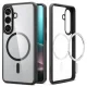 Spigen Ultra Hybrid Mag Case for Samsung Galaxy S26, Clear Black