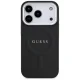 Guess Classic Logo MagSafe dėklas, skirtas iPhone 17 Pro, juodas