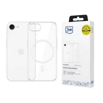 3mk Clear MagCase dėklas Apple iPhone 16E, skaidrus