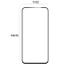 Etteri 9D grūdintas apsauginis stiklas, skirtas Samsung Galaxy A36 5G / A37 5G / A56 5G