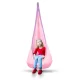 Neo-Sport Hanging Cocoon Chair for Kids, Light Pink