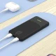 Dudao K10 Power Bank 10000mAh 2.4A 2 x USB-A, Black