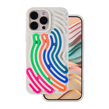 TFO DIY Snake dėklas telefonui iPhone 16 Pro 6,3", smėlio spalvos