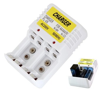 Battery Charger for AA / AAA / 9V (6F22) Batteries