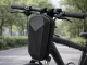 Waterproof Hard Shell Scooter and Bike Handlebar Bag 4L, Black